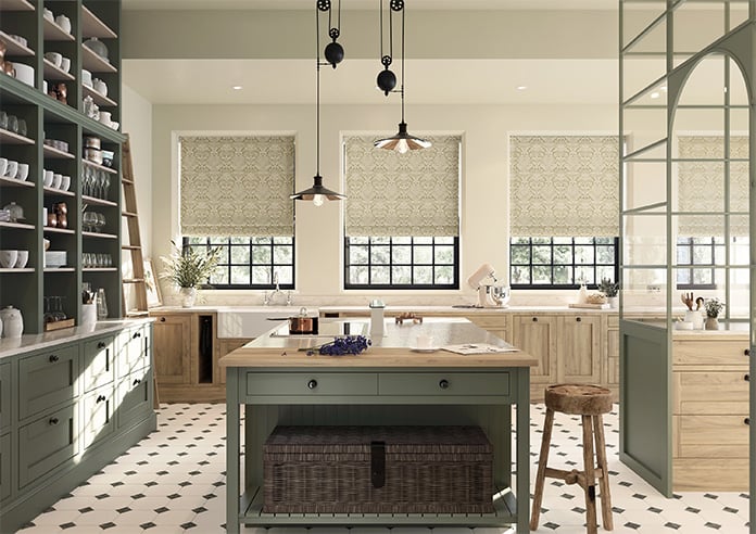 Hathaway, Moss - Twist&Fit Roman Blind - Image 9